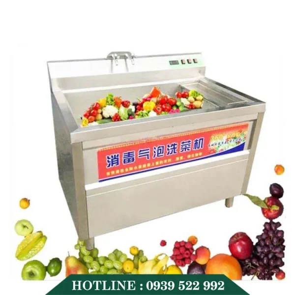 Máy Rửa Rau Củ Quả Ozon 7 may rua rau cu qua ozon 3