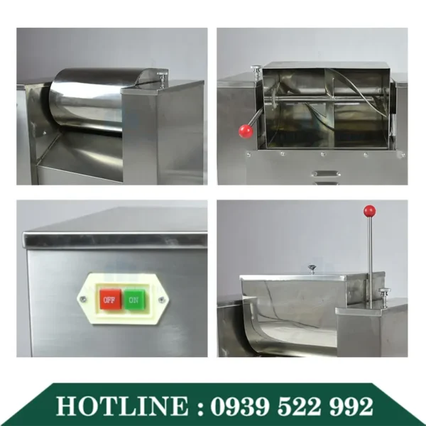 Máy Trộn Bột Khô Chữ U 9 may tron bot chu u 2