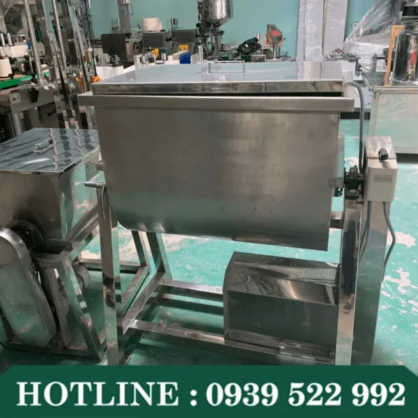 Máy Trộn Bột Nằm Ngang Xả Đáy 7 may tron bot nam ngang xa day 2