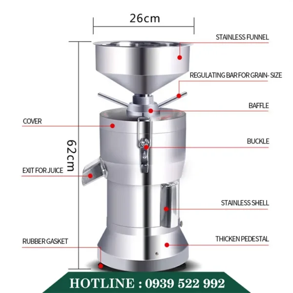 Máy Xay Đậu Nành FSM-175 8 may xay dau fsm 175 3 copy