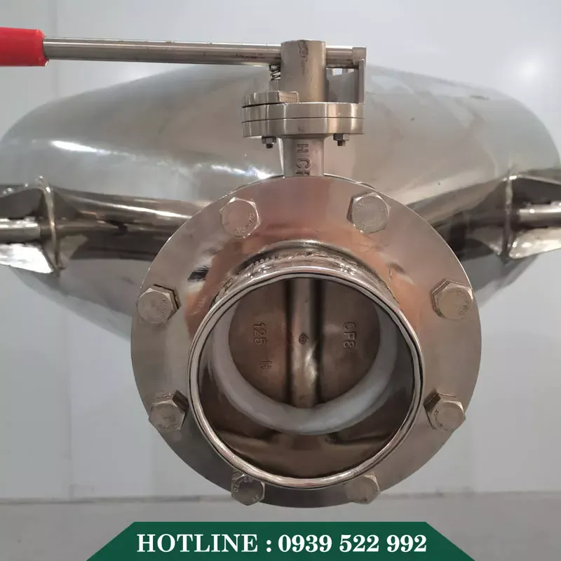 Máy Trộn Bột Chữ V 1000 lít Inox 304 12 may tron bot chu v 1000 lit inox 304 2 copy