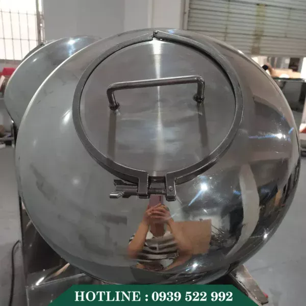 Máy Trộn Bột Chữ V 1000 lít Inox 304 9 may tron bot chu v 1000 lit inox 304 4 copy