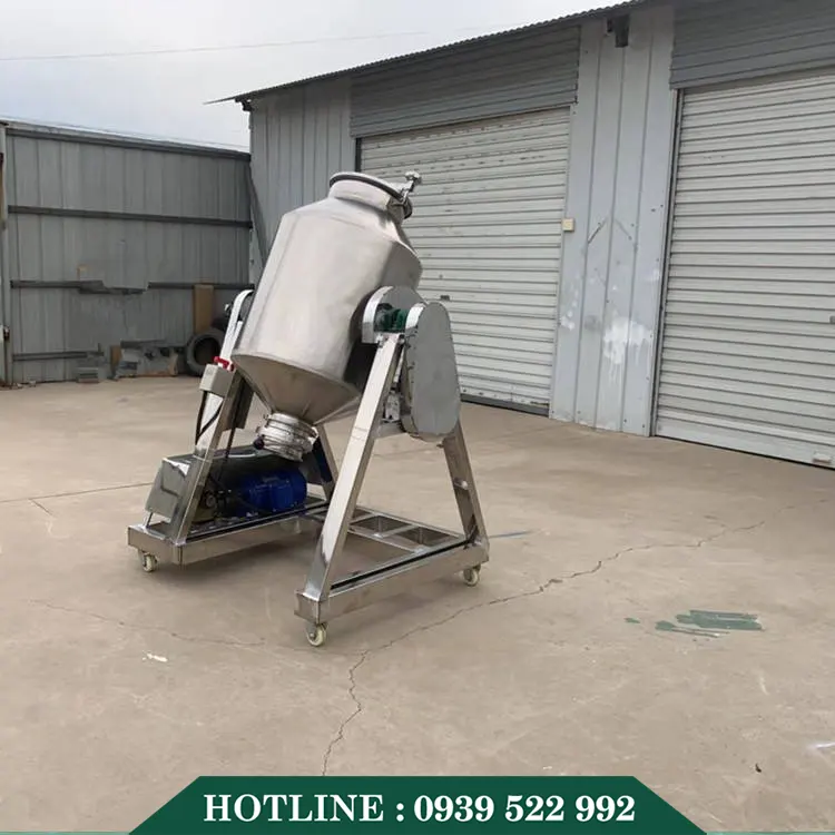 Máy Trộn Bột Dạng Trống 360L 13 may tron bot dang trong 150l 3 1