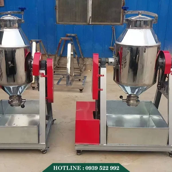 Máy Trộn Bột Dạng Trống 150L 10 may tron bot dang trong 150l 4
